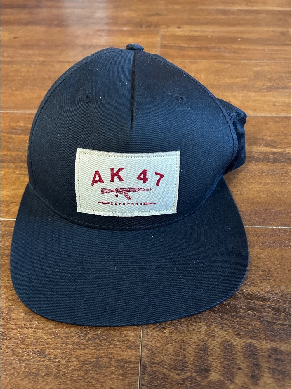 Richardson AK 47 Espresso Black Snapback Hat